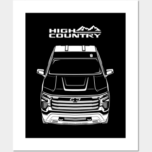 Silverado 1500 High Country 2022-2024 Posters and Art